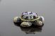 Брошка золотиста черепаха "Джаміля" 1256 фото 5