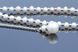 Кольє з натуральних перлів з підвіскою "Пауліна" 1510 фото 4