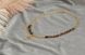 Чокер-цепочка позолота с натуральным камнем (соколинный глаз) и подвесками "Лучиана" 2436184 фото 6
