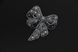 Брошь серебристая с кристаллами "Серебряный бант" 1106 фото 6