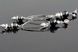 Сережки асиметричні з перлами "Мінімаліст" 1275 фото 4
