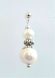 Сережки з перлами "Double Pearl" 1284 фото 2