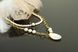 Багатошарове кольє-ланцюжок з перлами та перламутром "Жаклін" 1472 фото 4