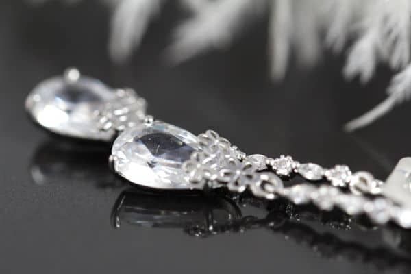 Сережки з кристалами "Ейлат" 1439 фото