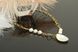 Колье-цепочка позолоченная с подвеской из перламутра "Жаклин" 1471 фото 5