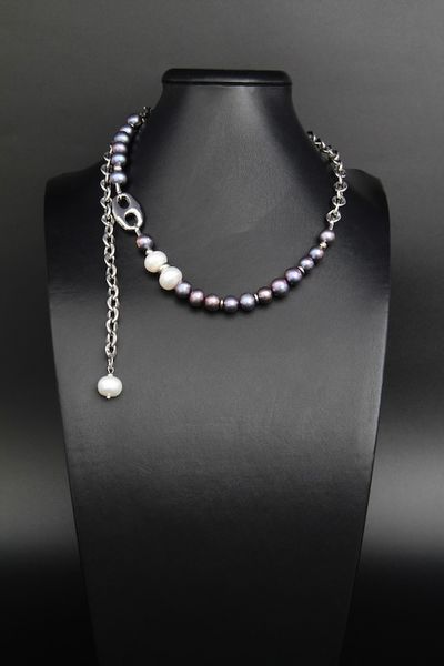 Комплект набір біжутерії з натуральними перлами "Джулі" 2436192 фото