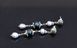 Сережки срібні з натуральними перлами "Марсела" 1293 фото 1