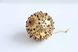 Ялинкова іграшка ручної роботи "Кулька золота Люкс" 1479 фото 3