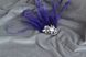 Прикраса для зачіски (шпилька) з кристалами "Violet" 1375 фото 4