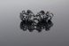 Комплект біжутерії мереживний з перлами "Silver Crystal" 1160 фото 4