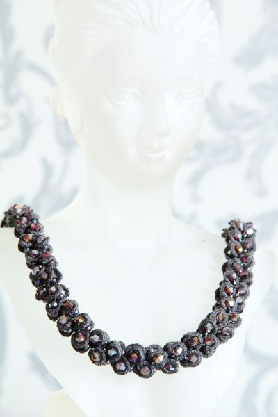 Ожерелье кружевное "Царица Тамара" 1257 фото
