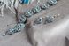Комплект біжутерії мереживний з перлами "Монро" 1165 фото 3