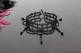 Чокер кружевной черный "Беатрис" 1377 фото