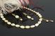 Комплект біжутерії з перлами та перламутром "Офелія" 1498 фото 5