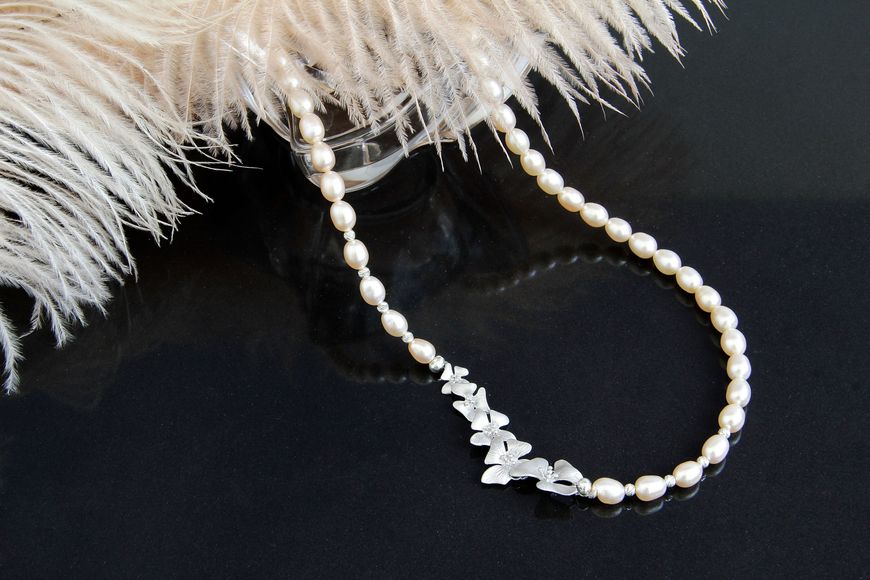 Кольє з натуральними перлами "Персі" 1533 фото
