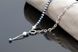 Кольє-ланцюжок родоване з перлами "Елоїза" 1538 фото 8