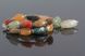Браслет многорядный из натуральных камней с подвесками "Есения" 1390 фото 4