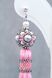 Сережки-китиці рожеві з перлами "Rose Pearls" 1312 фото 3