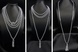 Ожерелье трансформер (чокер, кулон, сотуар, браслет, колье с подвеской, многорядные бусы) "Лоренца" 2436145 фото 8