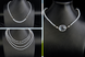 Ожерелье трансформер (чокер, кулон, сотуар, браслет, колье с подвеской, многорядные бусы) "Лоренца" 2436145 фото 7