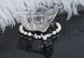 Браслет з натуральними білими перлами та підвіскою "Персі Wedding" 1058 фото 3