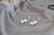 Сережки срібло з натуральними перлами "Symphony" Ручна робота 2436158 фото 6