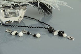 Комплект набір біжутерії з натуральними каменями (кулон, сережки)  "Алонсо" 2436208 фото