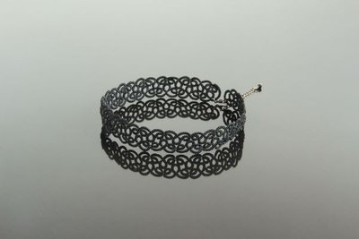 Чокер кружевной черный "Майра" 1549 фото