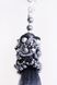 Кулон-китиця мереживний чорний з перлами "1001 ніч" 1192 фото 2