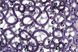Браслет плетеный кружевной широкий мягкий фиолетовый "Violet" 1035 фото 4