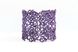 Браслет плетеный кружевной широкий мягкий фиолетовый "Violet" 1035 фото 6