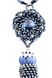 Кулон синій з китицею та кристалами "Герцогиня" 1194 фото 3