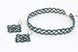 Lace Choker & Earrings Set Lily of the Valley
