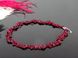 Кружевное красное ожерелье "Рубин" 1184 фото 1