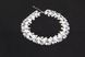 Ожерелье белое кружевное с жемчугом "Зимняя сказка" 1260 фото 1