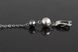 Довгі сережки-ланцюжки з перлами "Емілія" 1127 фото 5