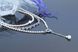 Багатошарове кольє-ланцюжок з перлами "Пауліна" 1508 фото 1