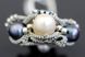 Сережки мереживні з перлами "Аніта" 1351 фото 5