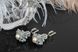 Сережки мереживні з перлами "Аніта" 1351 фото 6